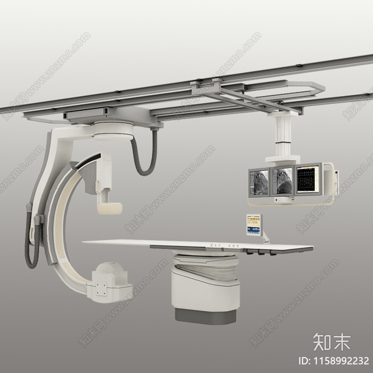 现代X光机器3D模型下载【ID:1158992232】