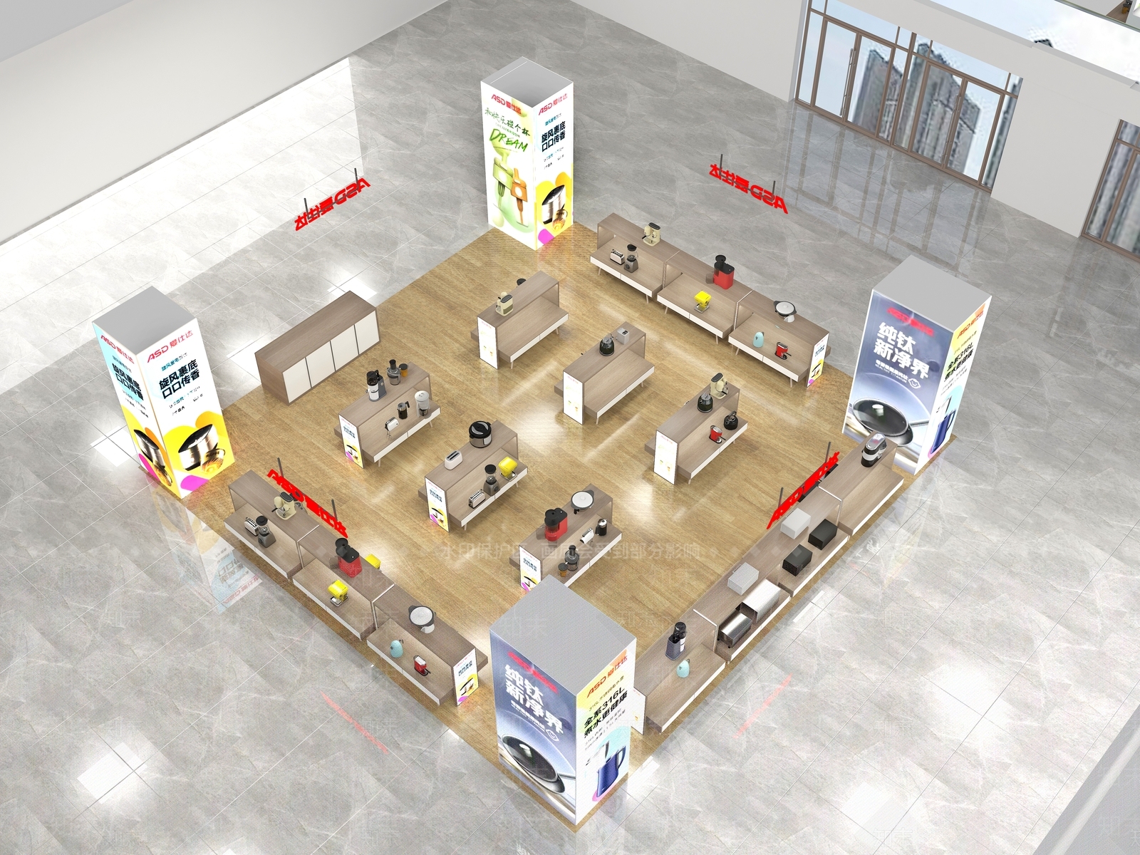 爱仕达展厅3D模型下载【ID:1159002664】