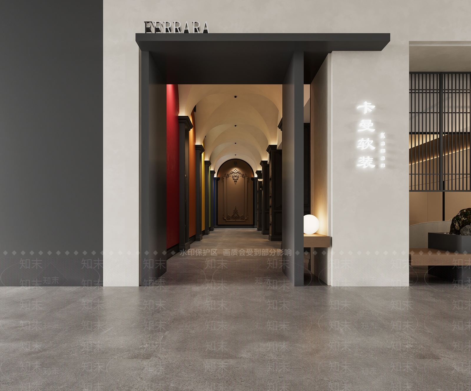 现代窗帘3D模型下载【ID:1159009447】
