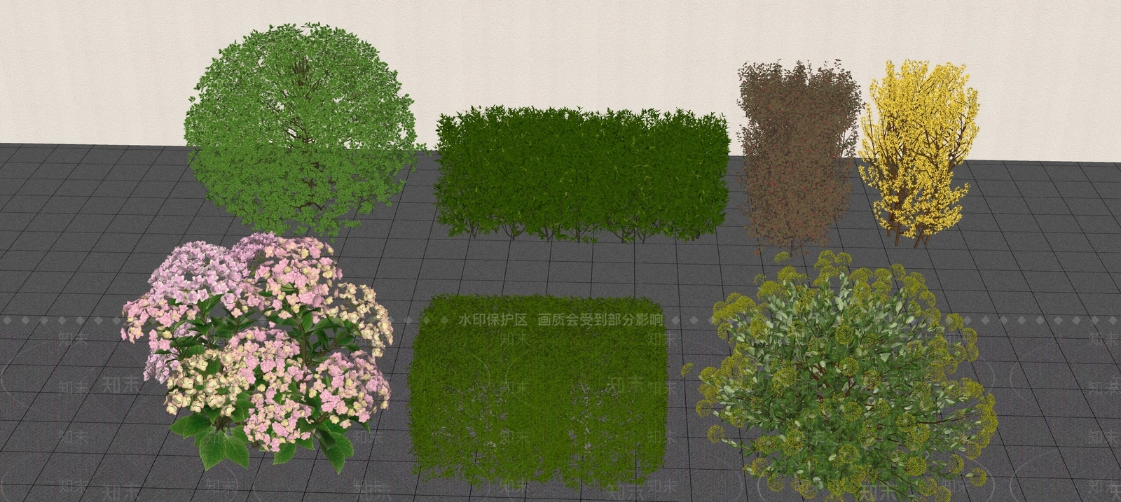灌木SU模型下载【ID:1159034255】