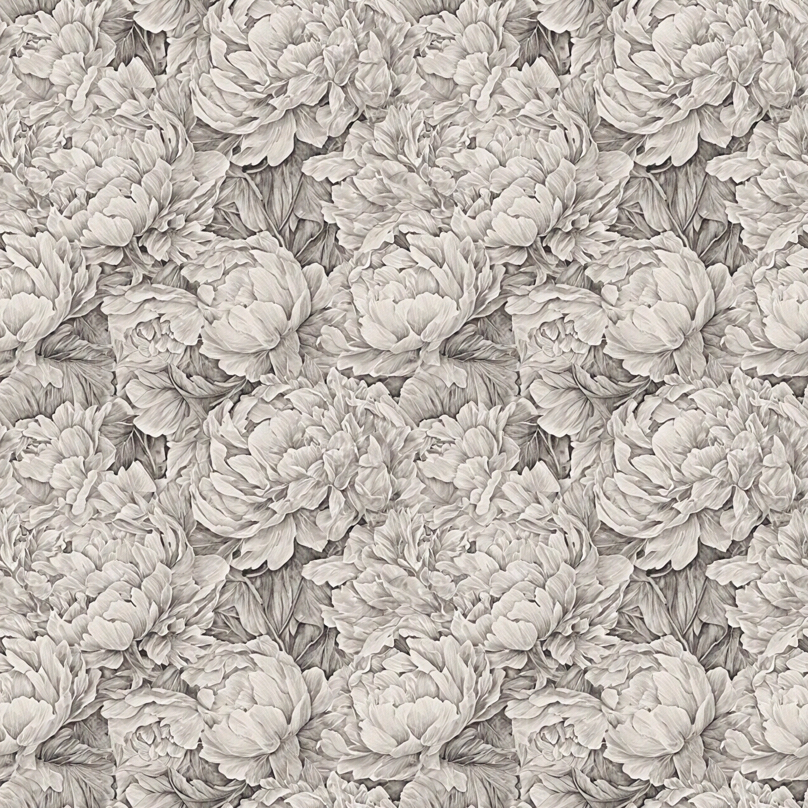 无缝牡丹白描拼花图案贴图下载【ID:1159036723】