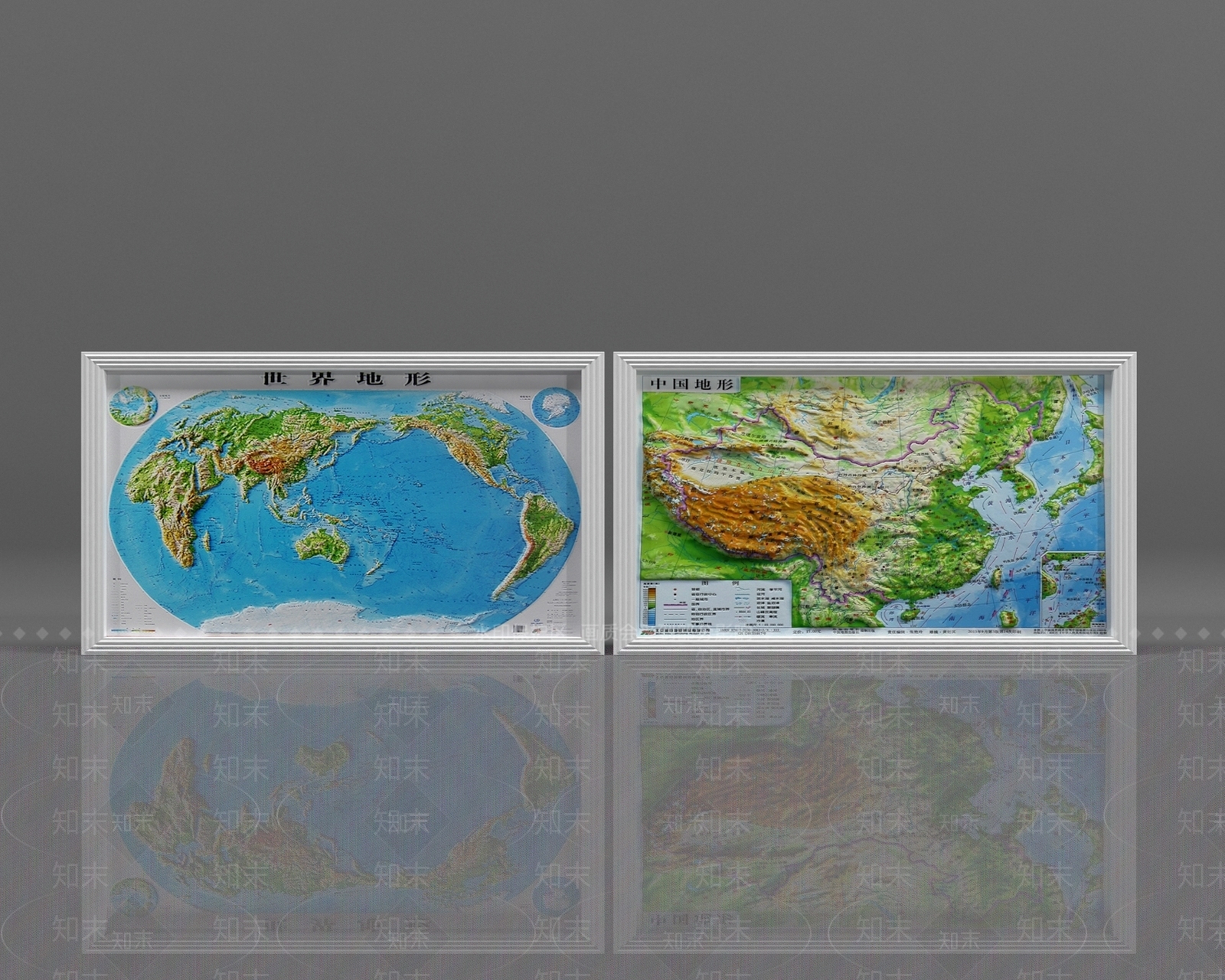 世界地图3D模型下载【ID:1159046380】