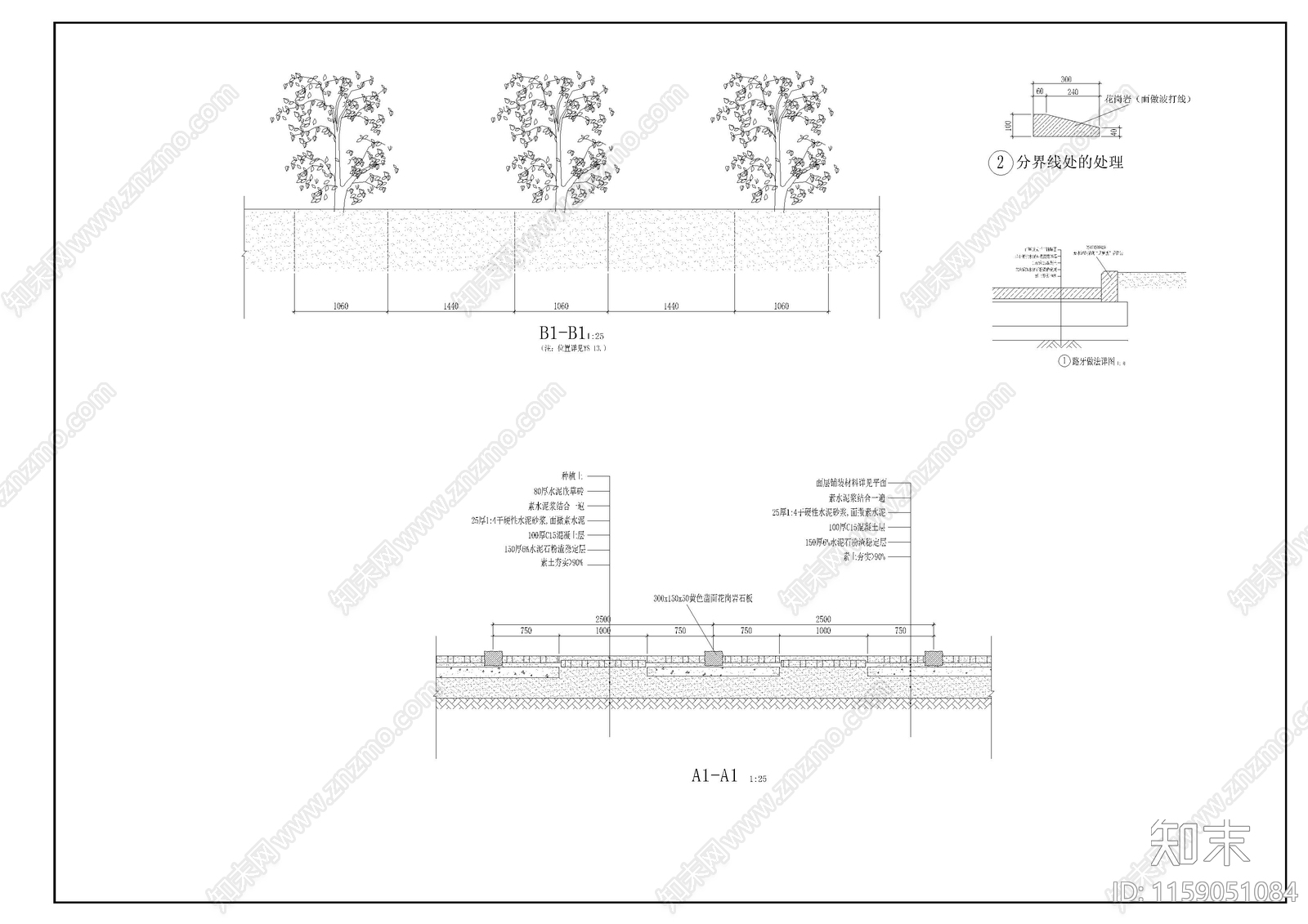 停车场详图cad施工图下载【ID:1159051084】