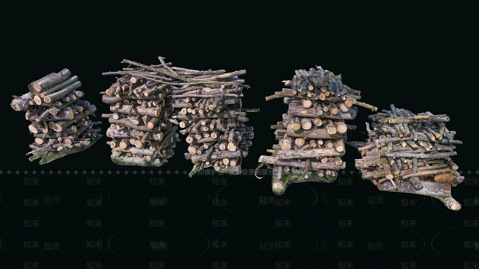 柴火3D模型下载【ID:1159068448】