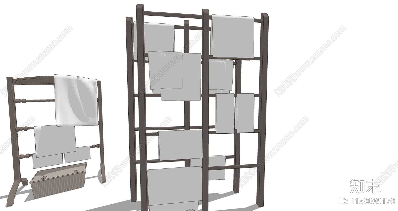 欧式中世纪毛巾架SU模型下载【ID:1159069170】