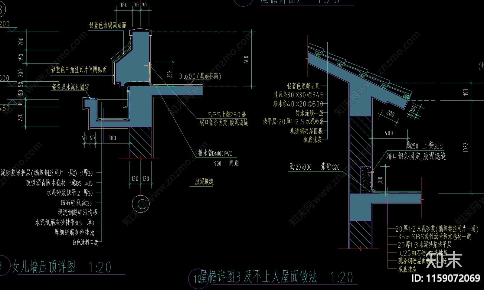 中式公厕cad施工图下载【ID:1159072069】