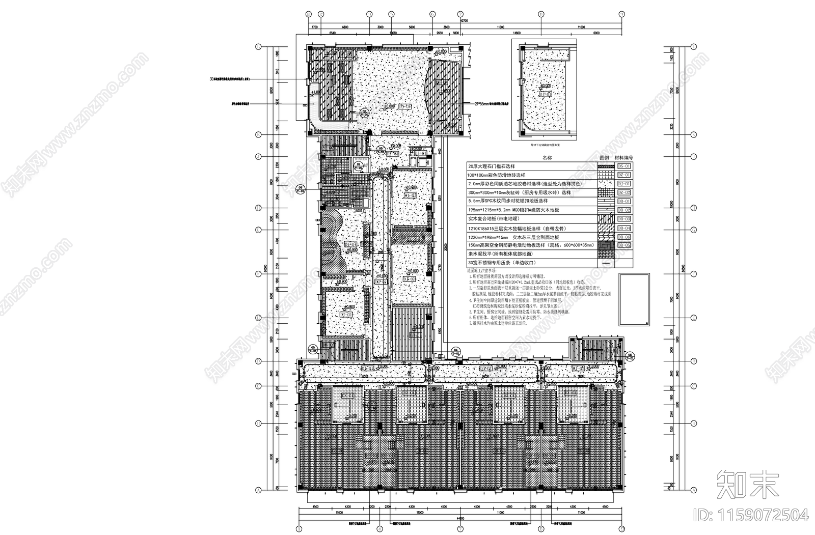 幼儿园室内装cad施工图下载【ID:1159072504】