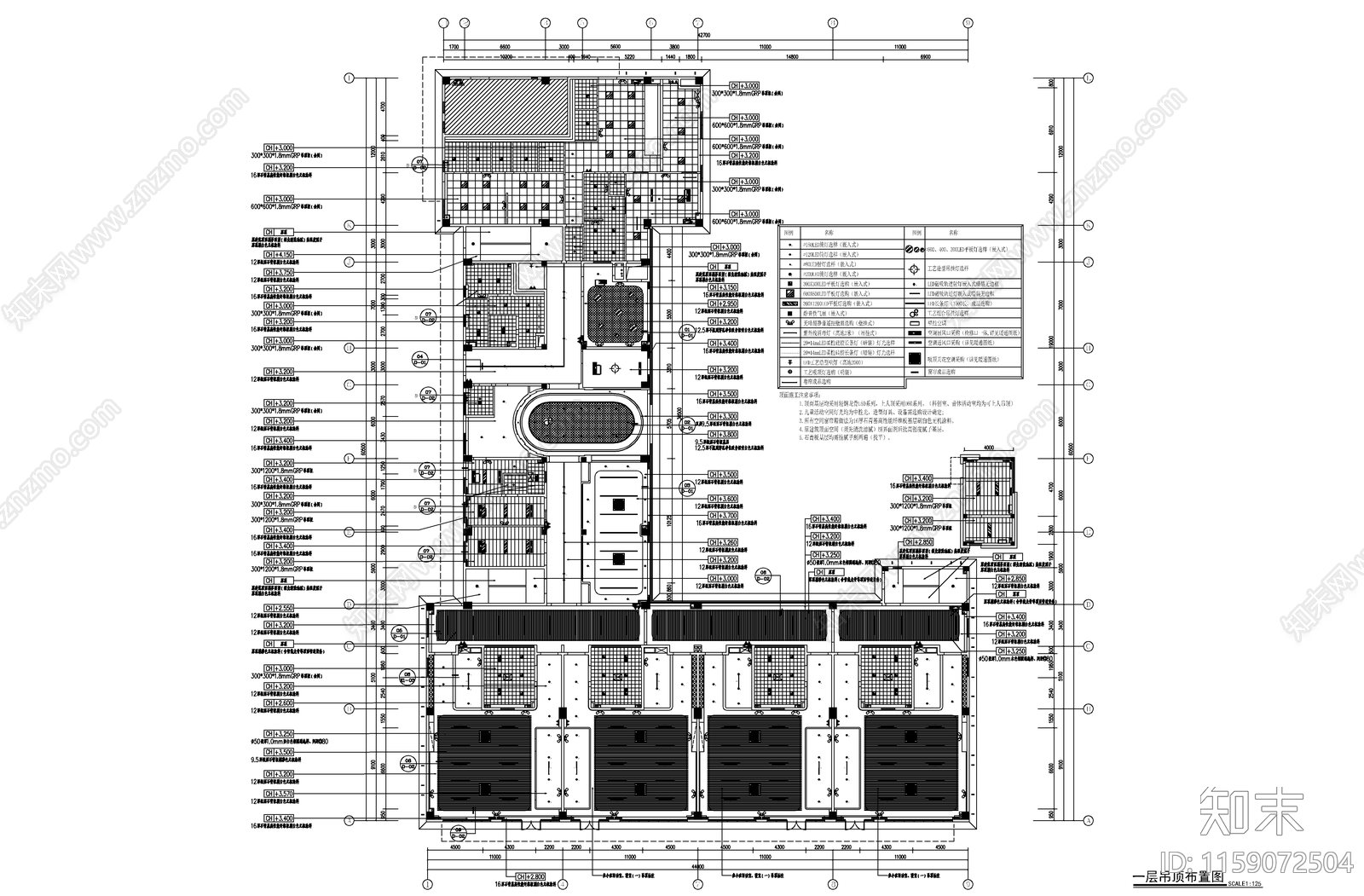 幼儿园室内装cad施工图下载【ID:1159072504】