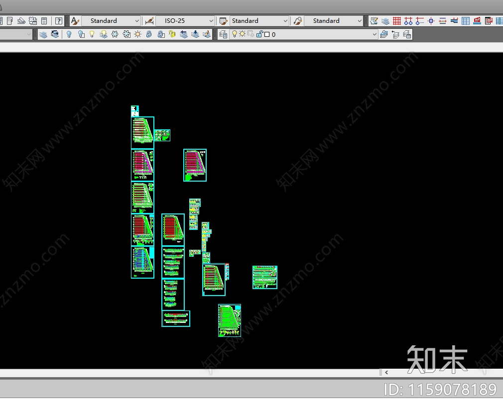 石材切割厂房设计cad施工图下载【ID:1159078189】