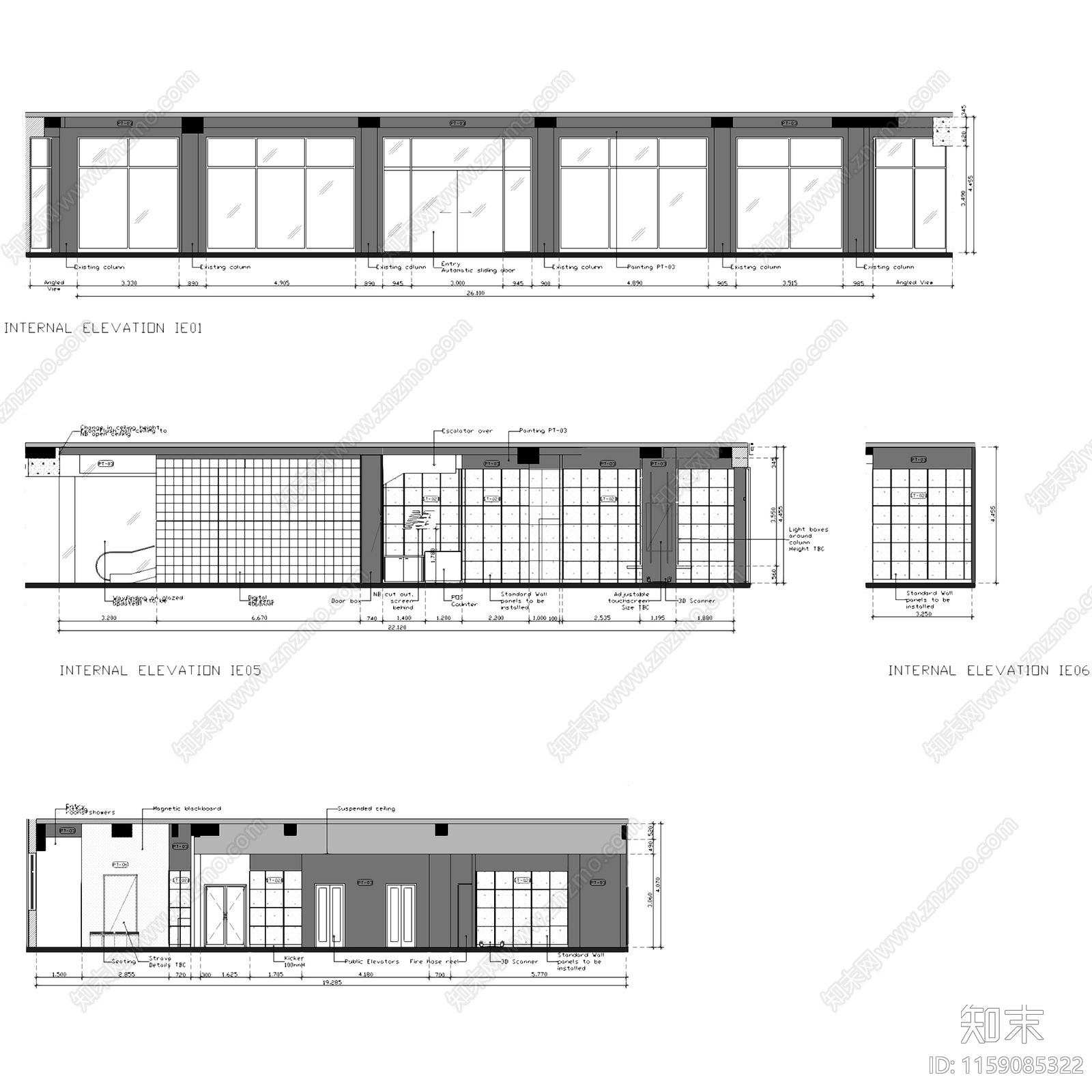 工业上海新百伦Newcad施工图下载【ID:1159085322】