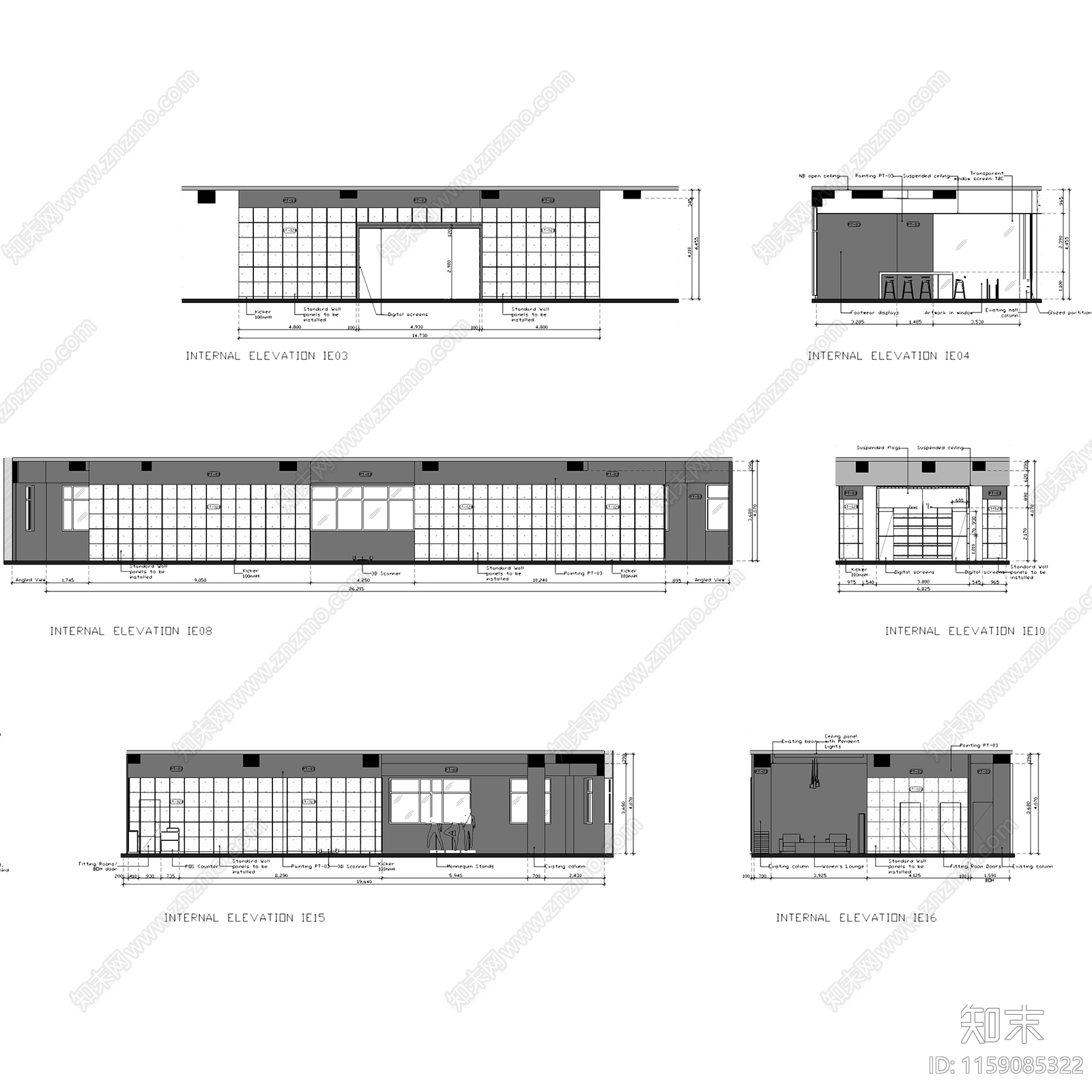 工业上海新百伦Newcad施工图下载【ID:1159085322】