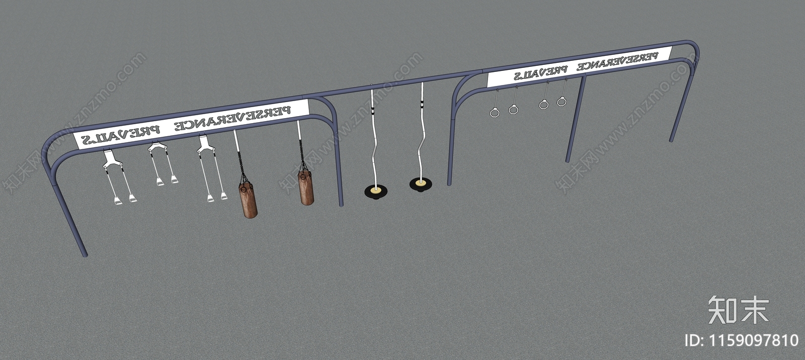 健身器材SU模型下载【ID:1159097810】