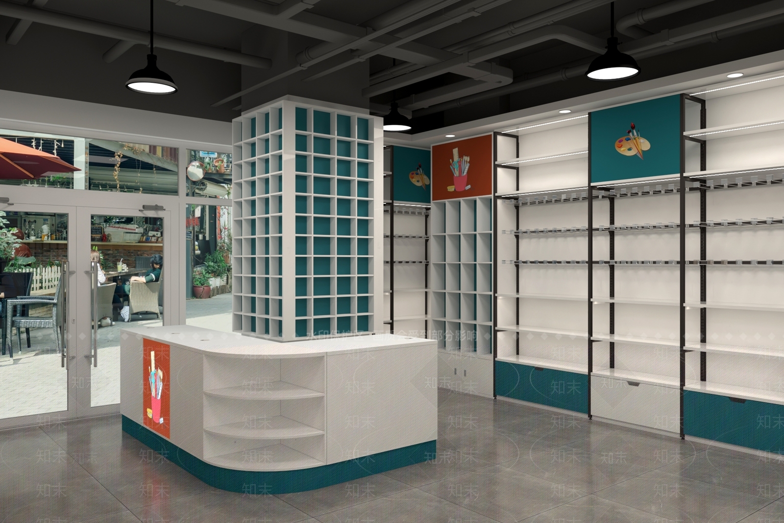 现代玩具礼品店3D模型下载【ID:1159113174】