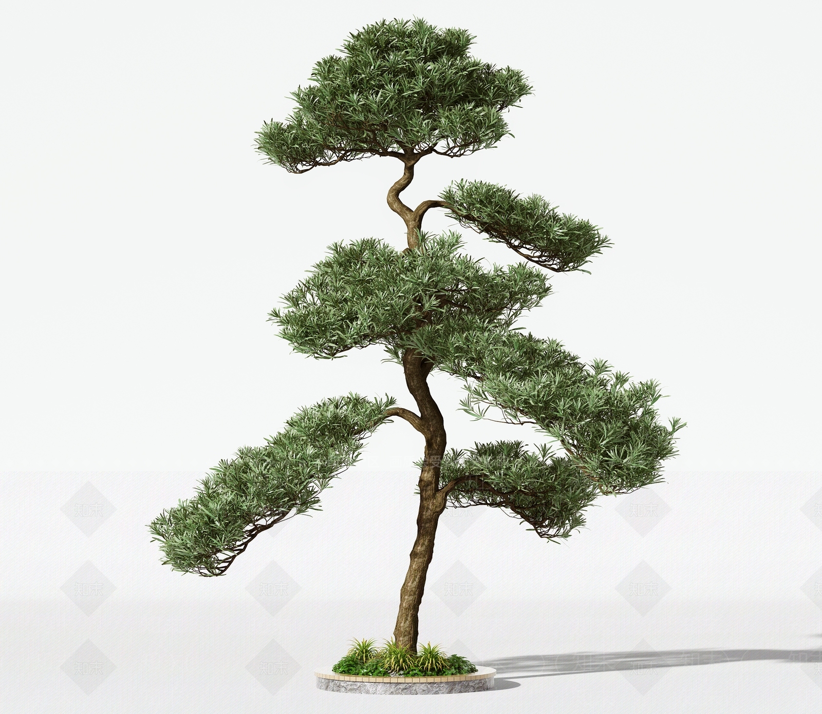 现代树木3D模型下载【ID:1159118731】