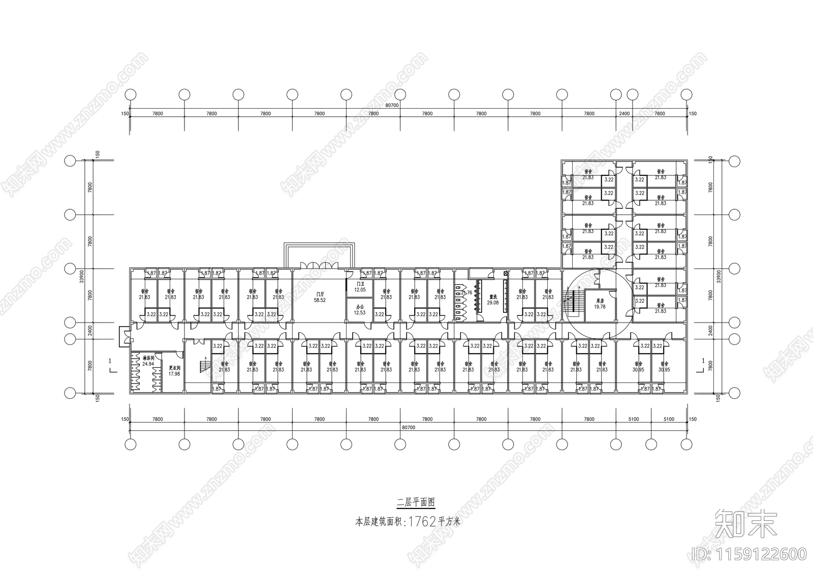 职业中等专业学校建筑规划方案cad施工图下载【ID:1159122600】