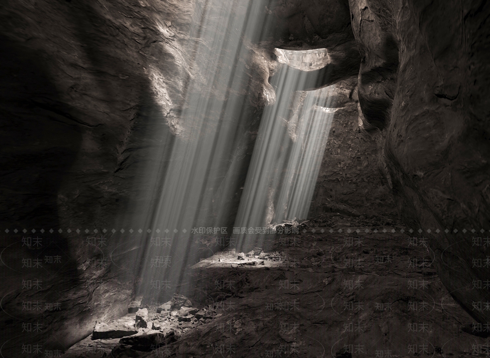 现代山洞天坑3D模型下载【ID:1159124219】