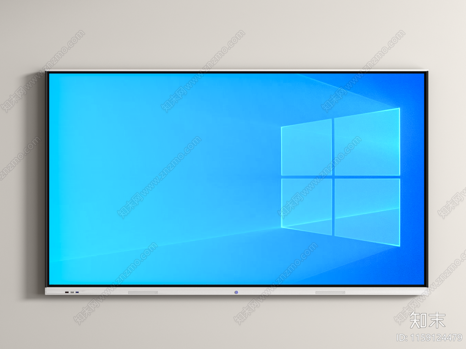 现代电子显示屏3D模型下载【ID:1159124479】