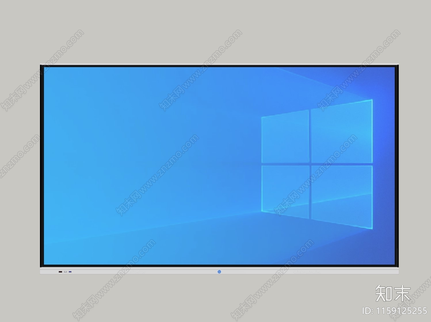 电子显示屏SU模型下载【ID:1159125255】
