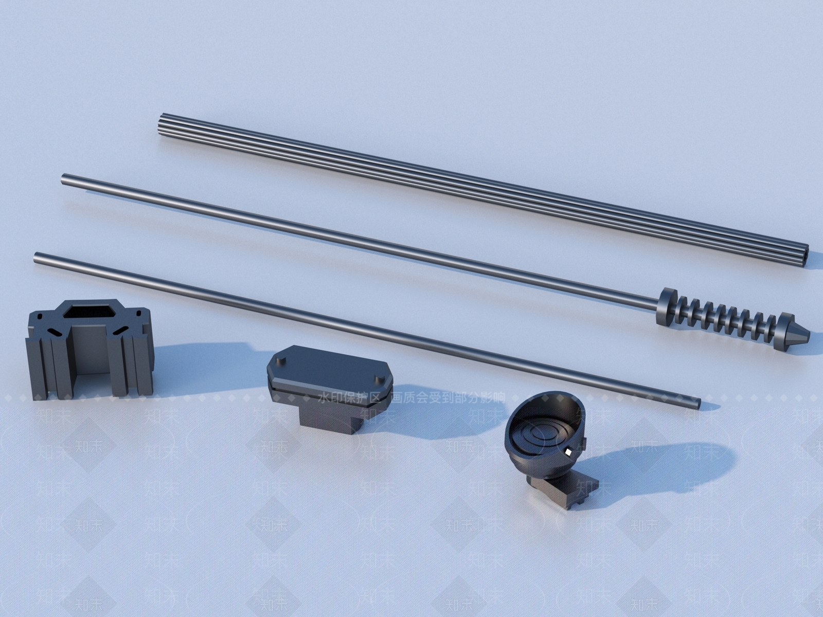 机械零件3D模型下载【ID:1159133958】