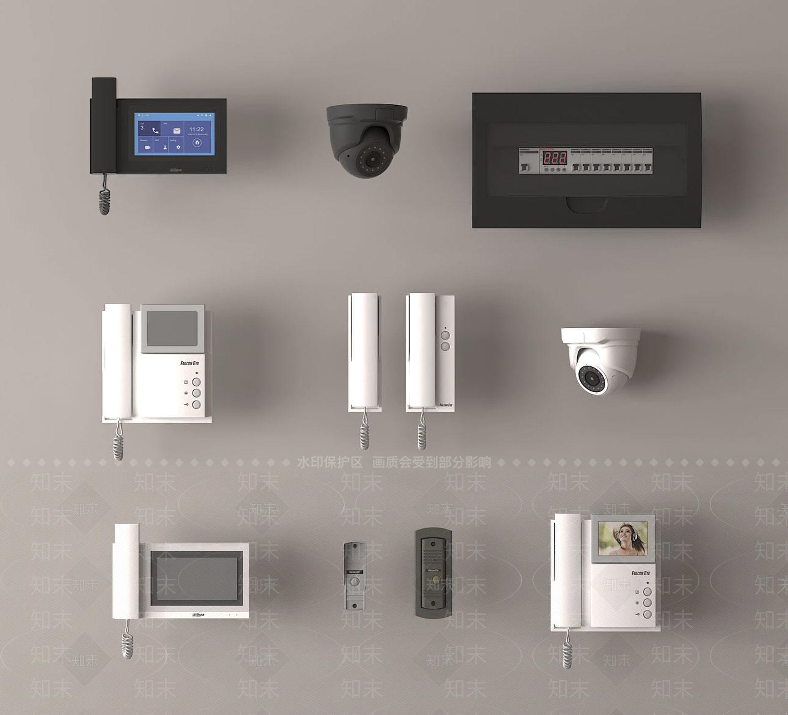 可视电话3D模型下载【ID:1159157038】