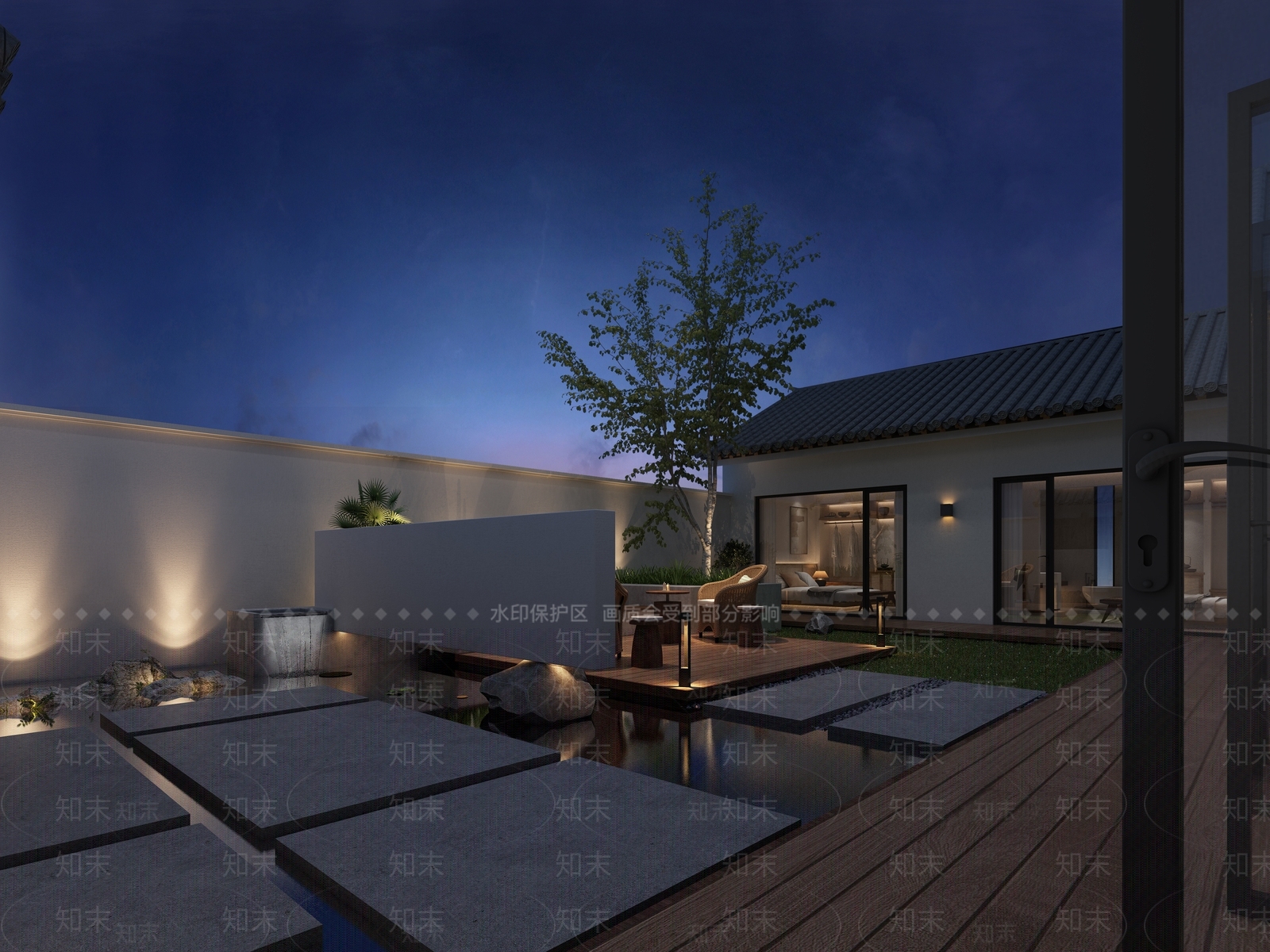 现代酒店名宿3D模型下载【ID:1159162336】