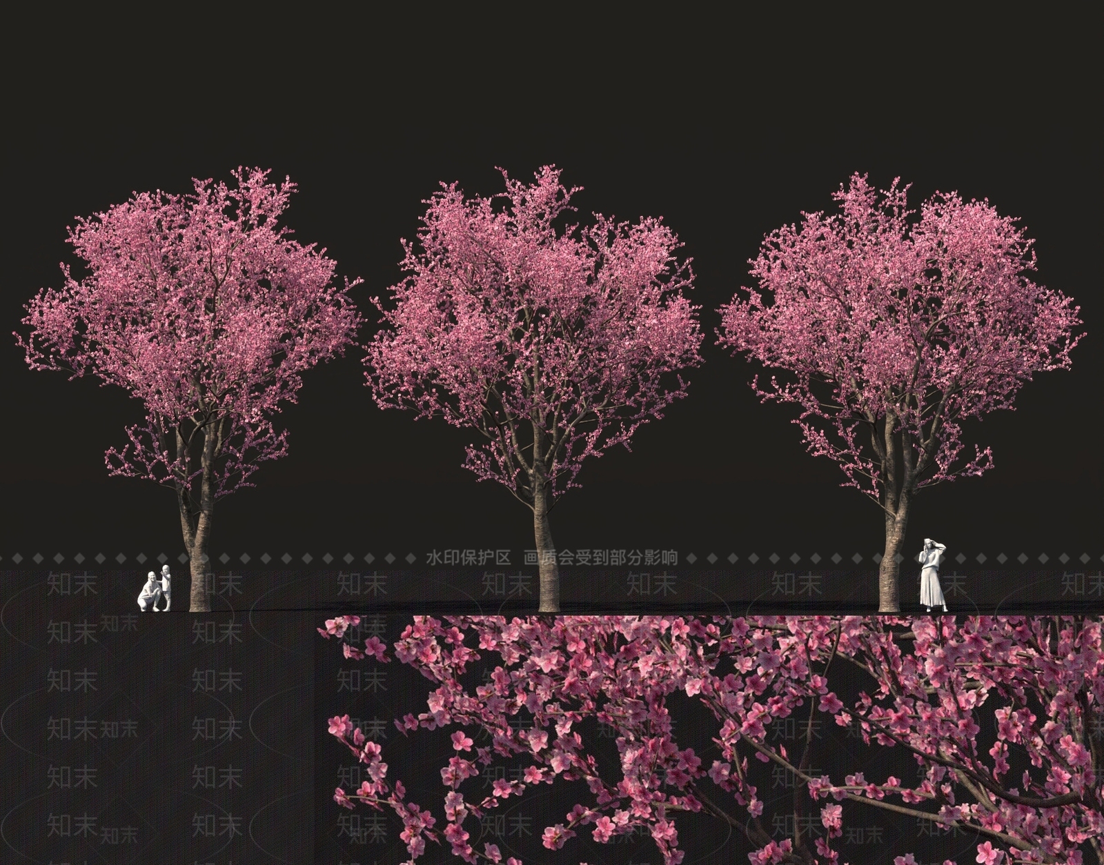 现代古树3D模型下载【ID:1159163734】