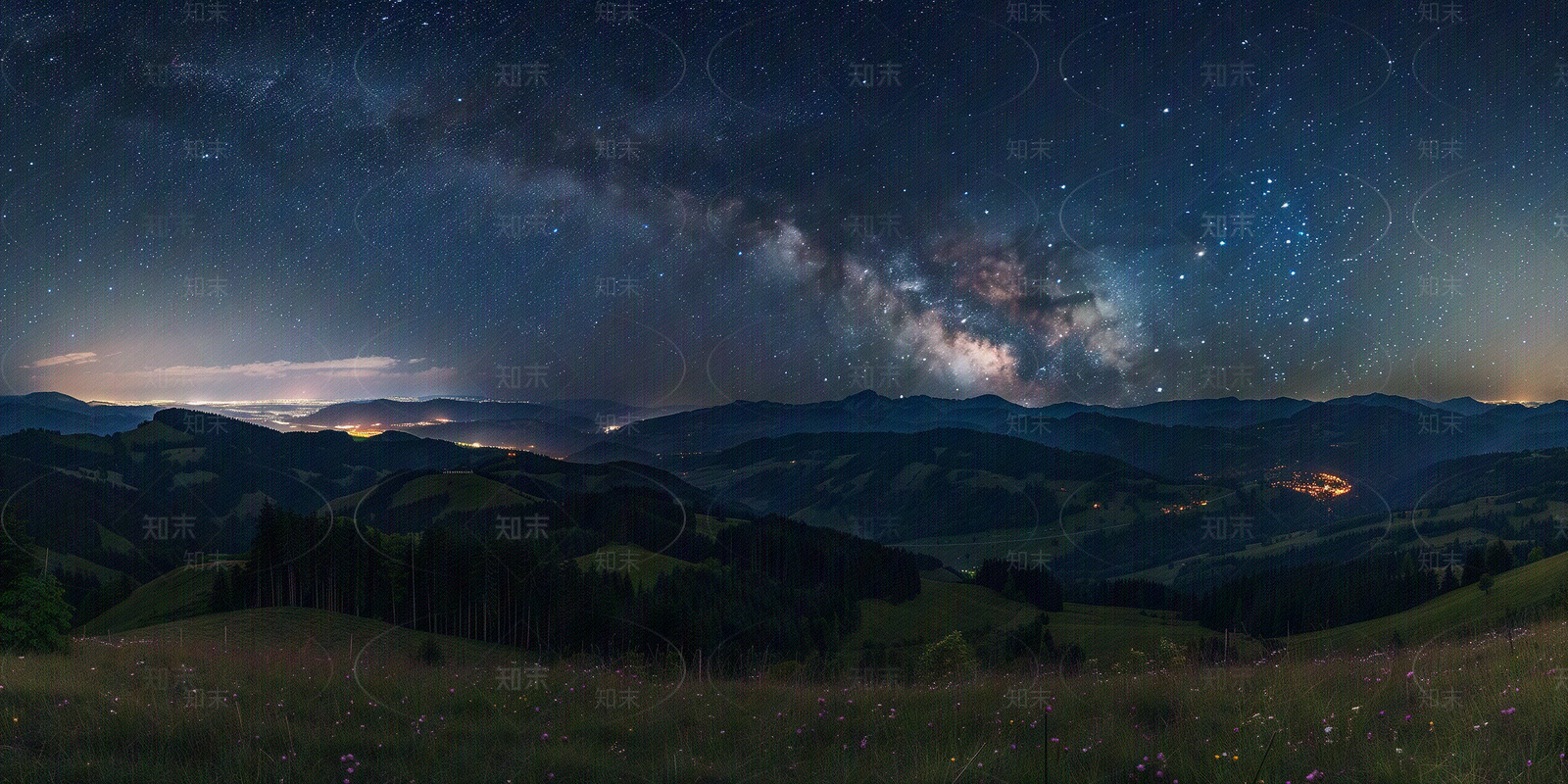 宇宙星空HDR贴图下载【ID:1159173137】