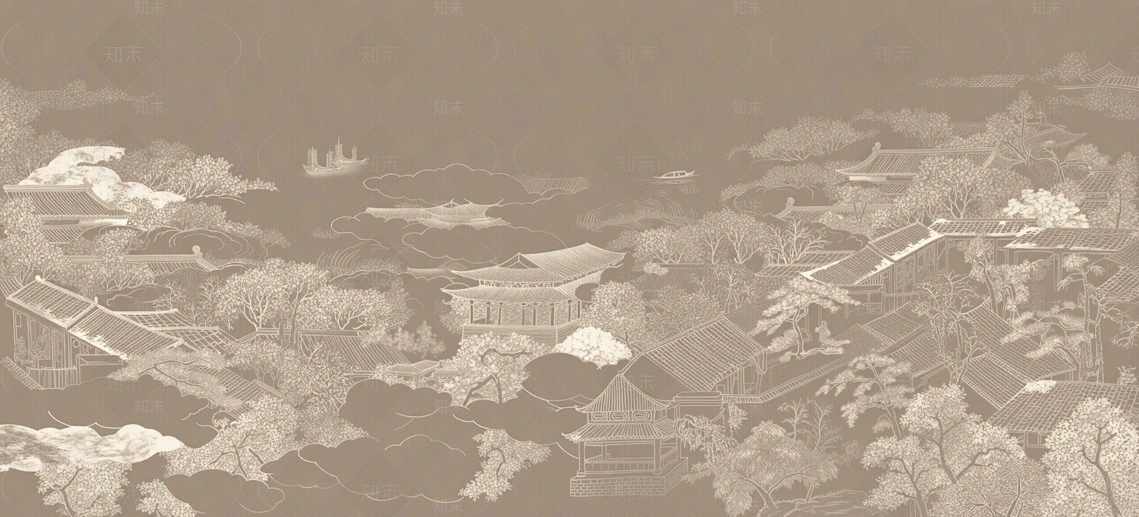壁画高清贴图材质