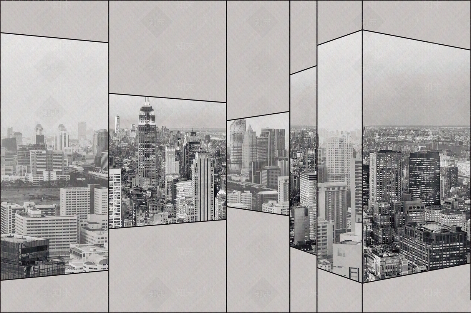 现代轻奢建筑摄影硬包背景贴图下载【ID:1159180682】