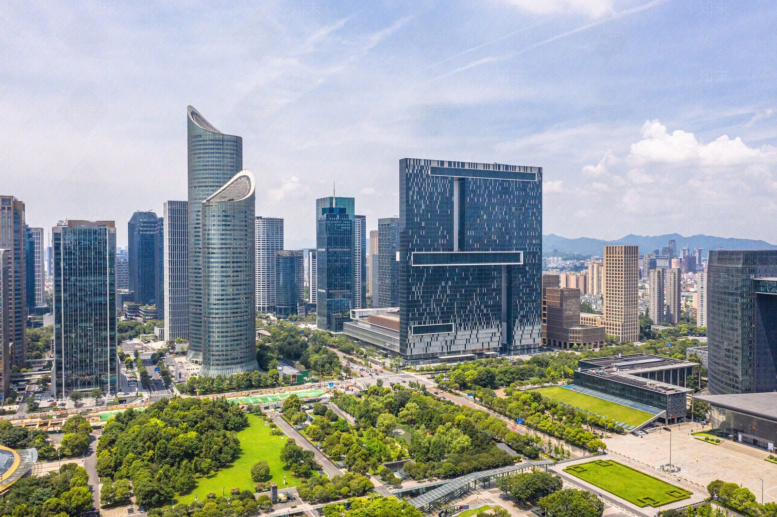 白天城市外景贴图下载【ID:1159190803】_【知末网贴图库】