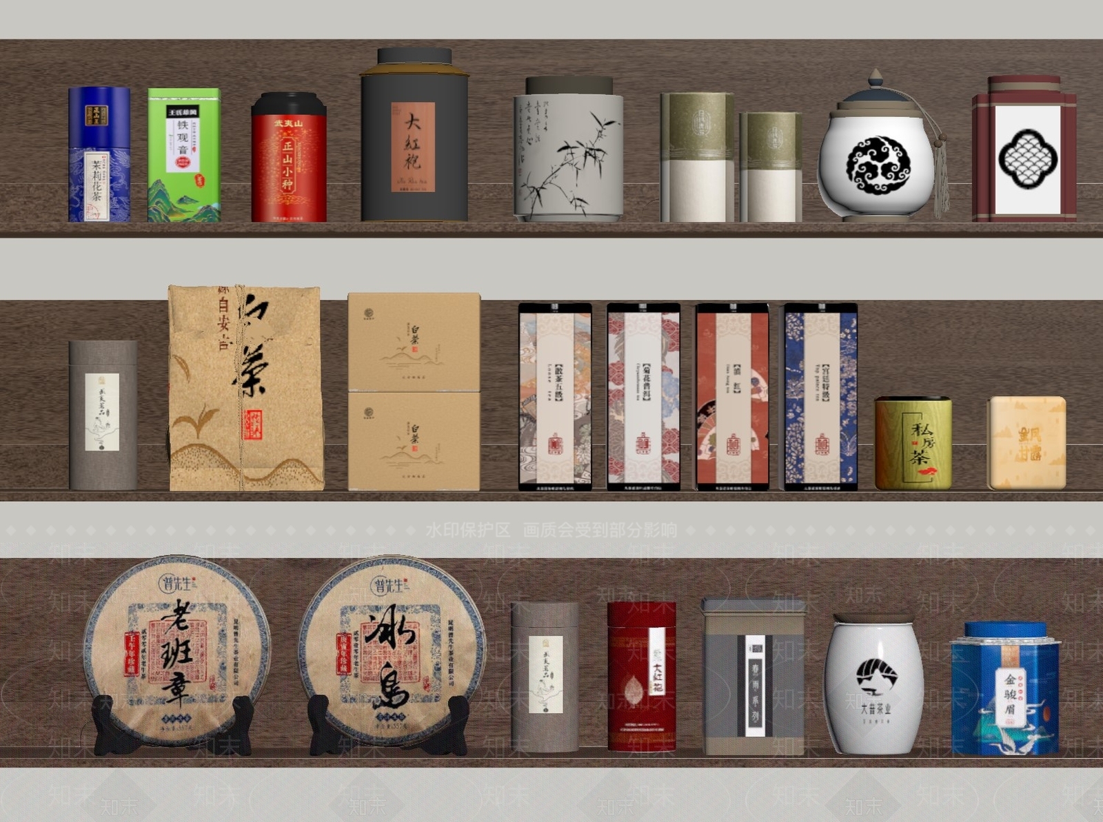 茶叶SU模型下载【ID:1159221706】
