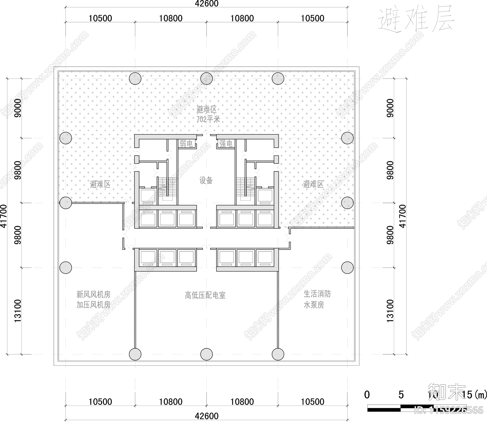 办公楼平面布置图施工图下载【ID:1159226566】