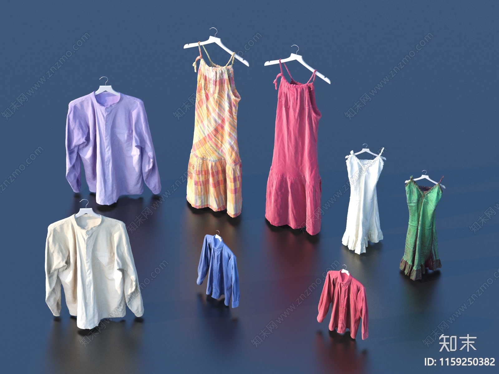 服装3D模型下载【ID:1159250382】