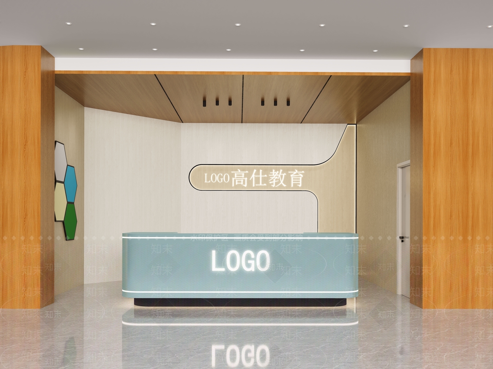 现代接待室3D模型下载【ID:1159255925】