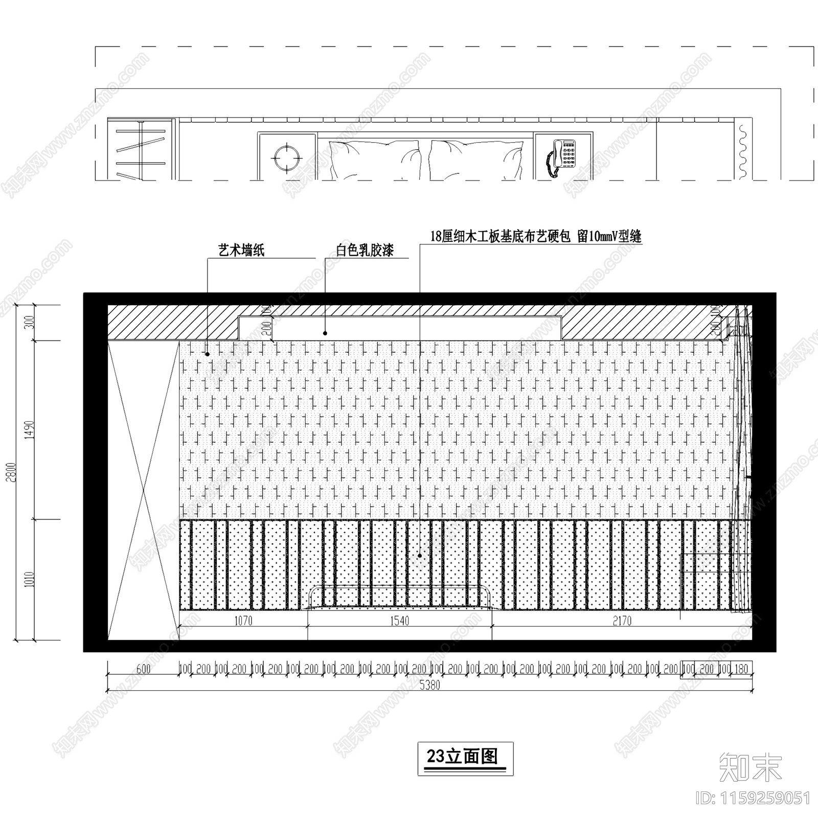 现代原木私宅平层室内家装cad施工图下载【ID:1159259051】