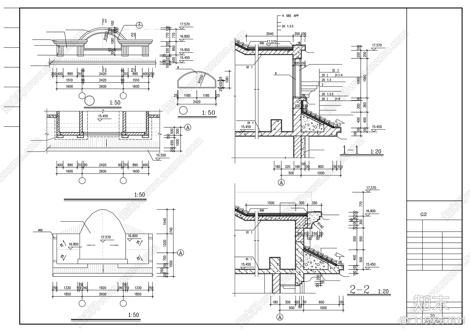 花园西区住宅建筑cad施工图下载【ID:1159267811】