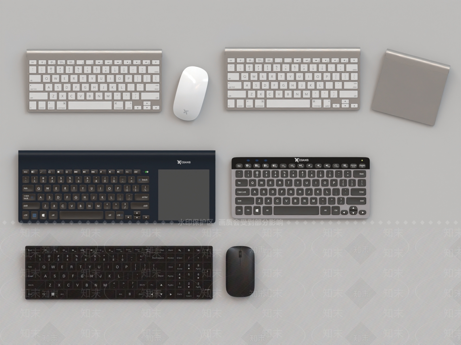 键盘3D模型下载【ID:1159268092】