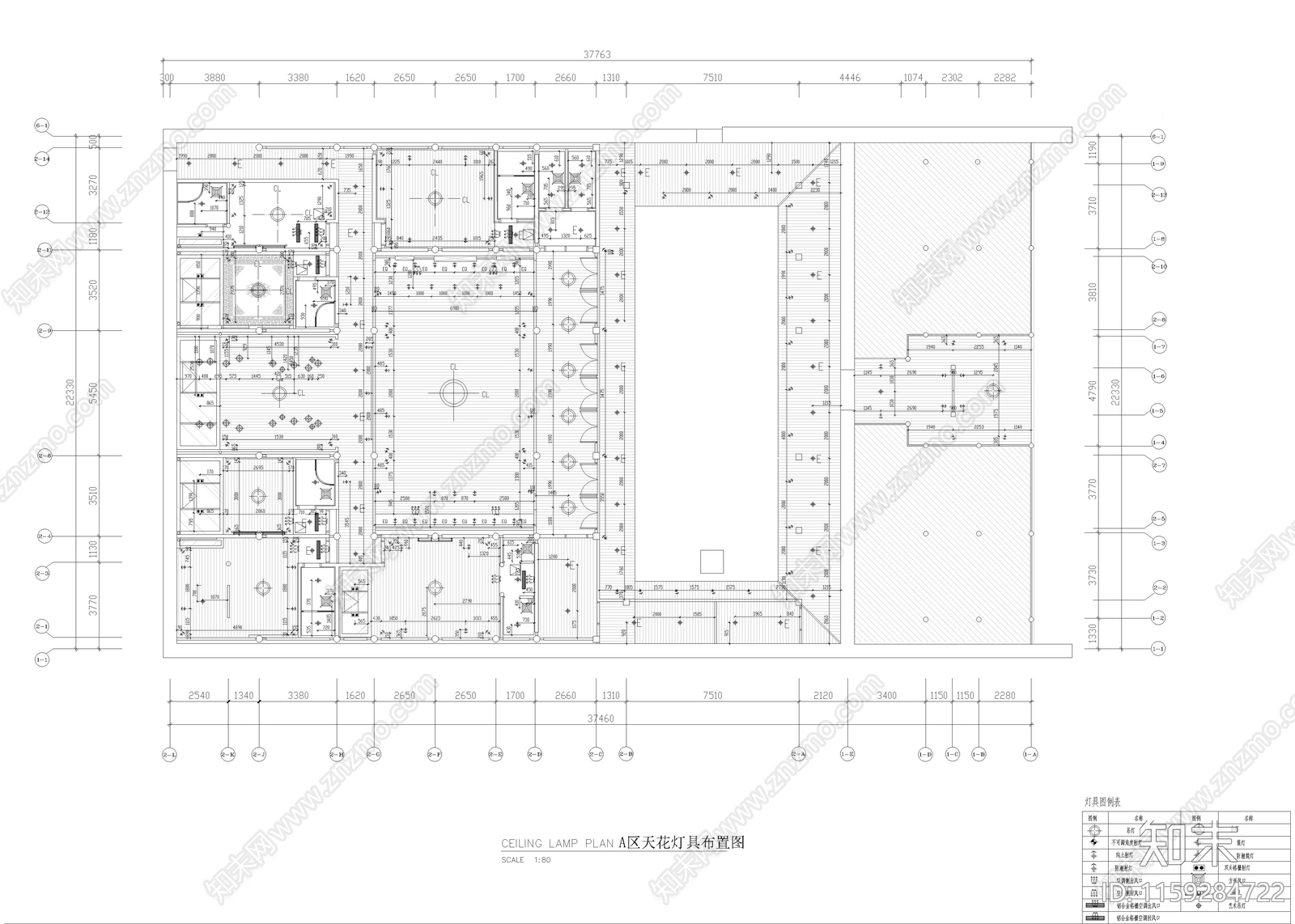 2100㎡民宿cad施工图下载【ID:1159284722】