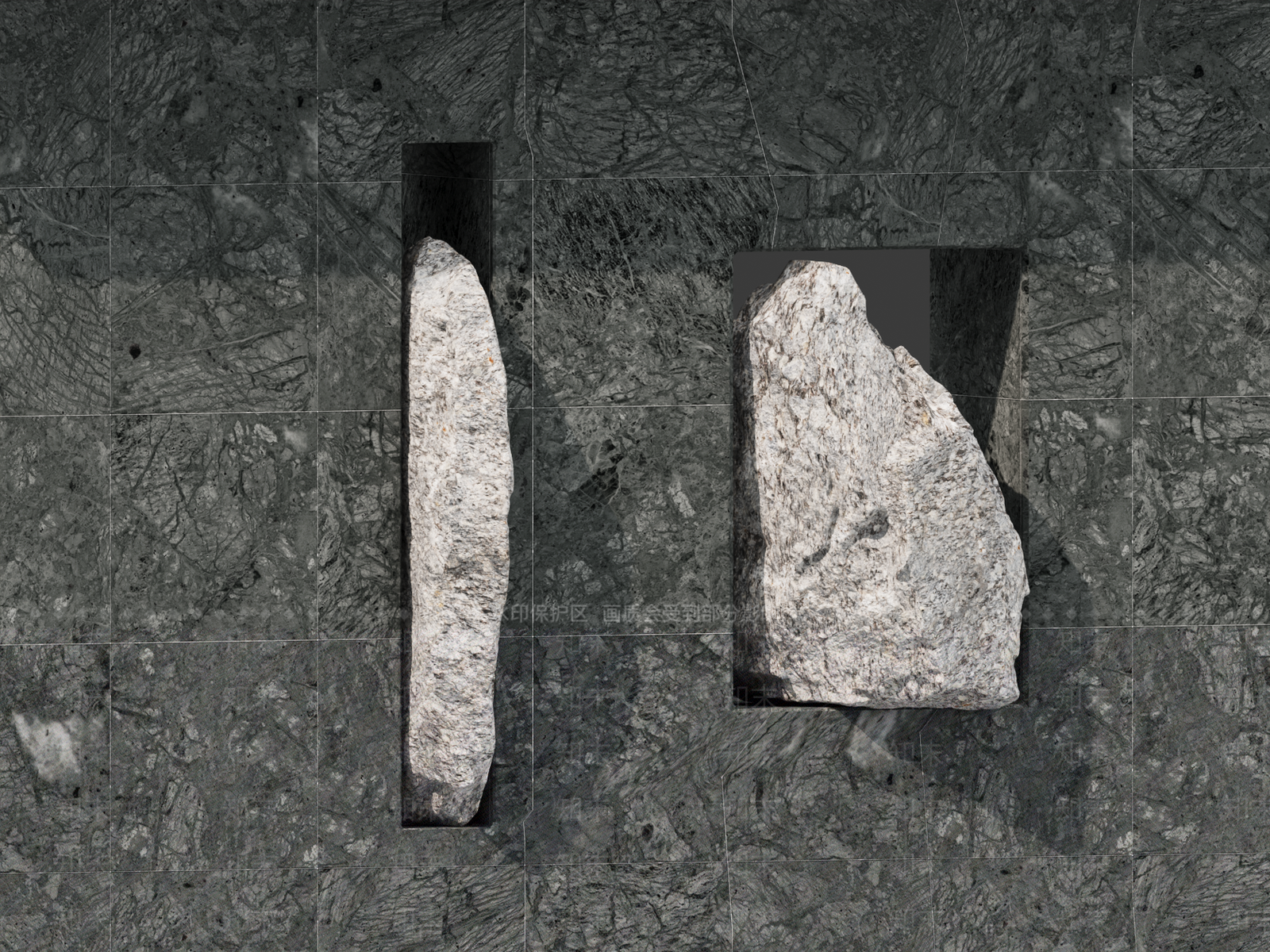 现代景石3D模型下载【ID:1159312179】