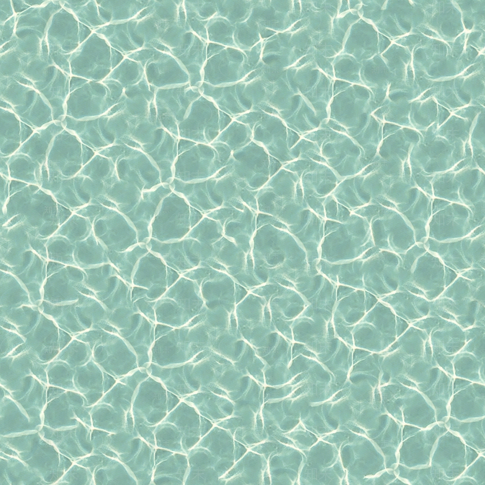 无缝绿色游泳池水波纹水面水池纹理贴图下载【ID:1159329926】