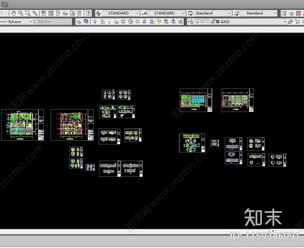 国际酒店桑拿空间平面布置图cad施工图下载【ID:1159346091】