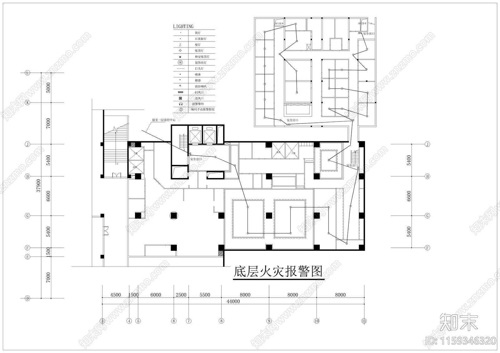 某洗浴中心给排水设计cad施工图下载【ID:1159346320】