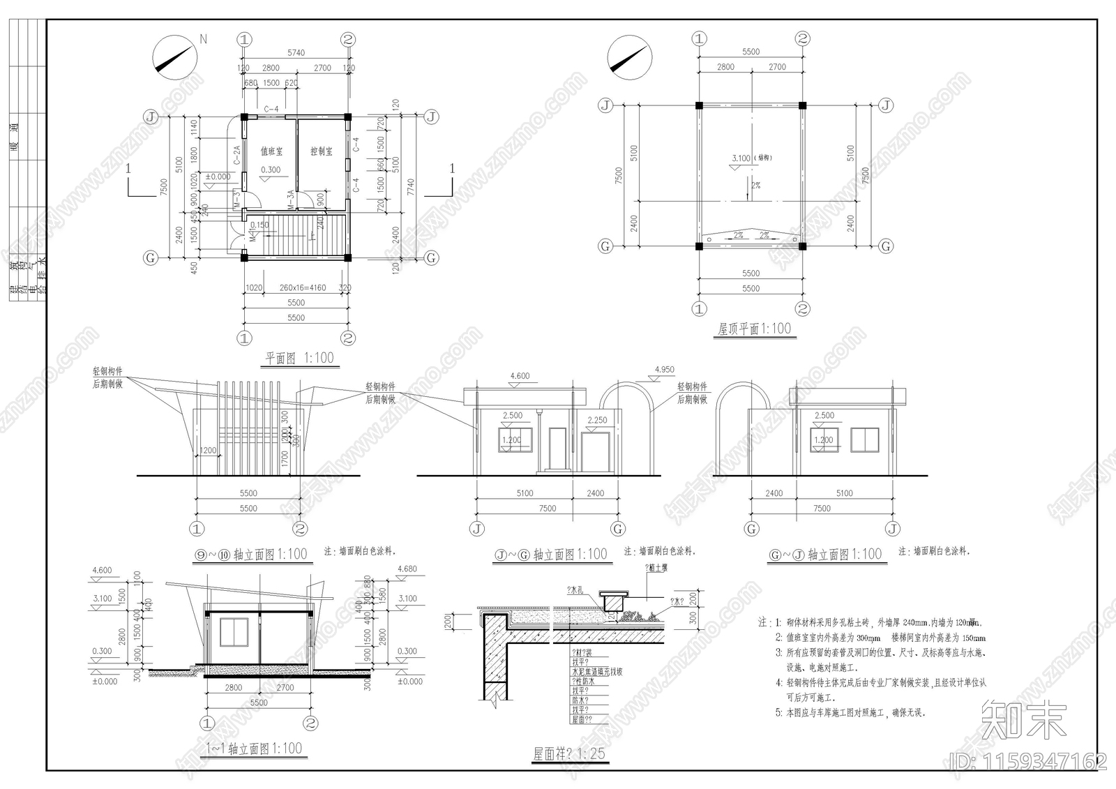 小区停车场平面布置图cad施工图下载【ID:1159347162】