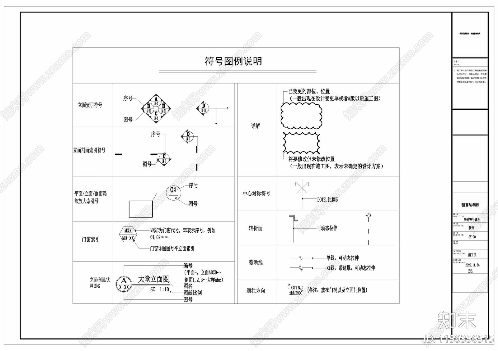 宠物店平立面详图施工图下载【ID:1159356515】