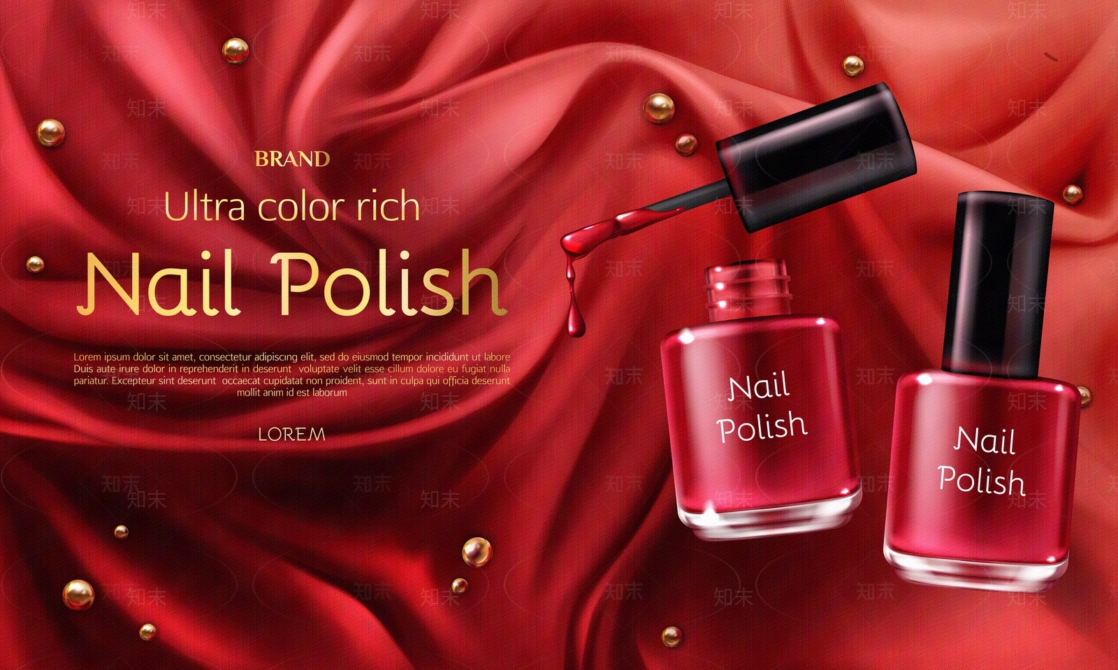 化妆品广告贴图下载【ID:1159391378】