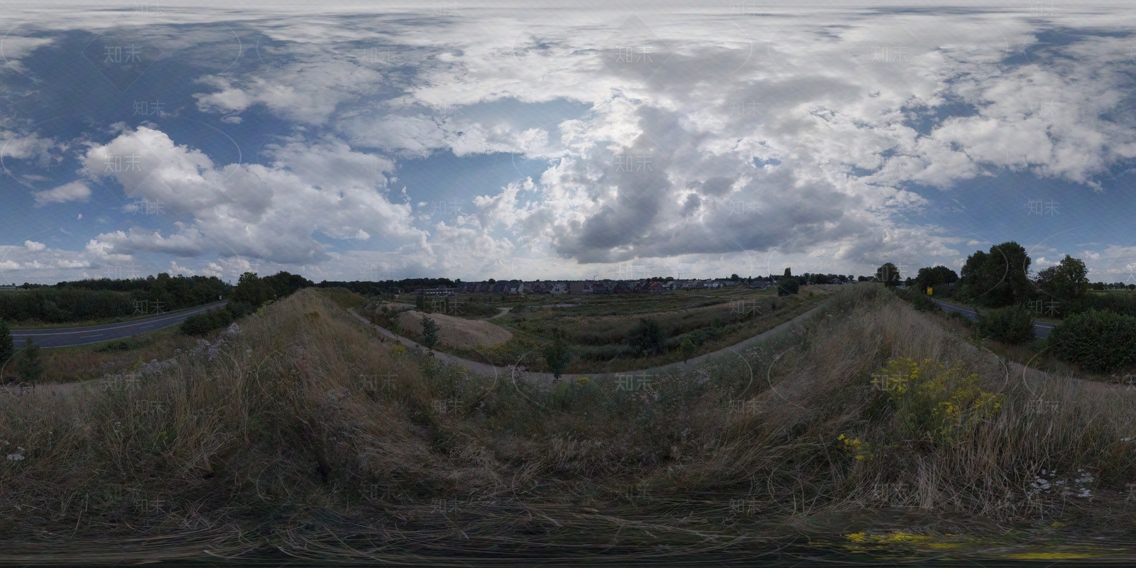 HDR户外乡村荒野贴图下载【ID:1159413211】