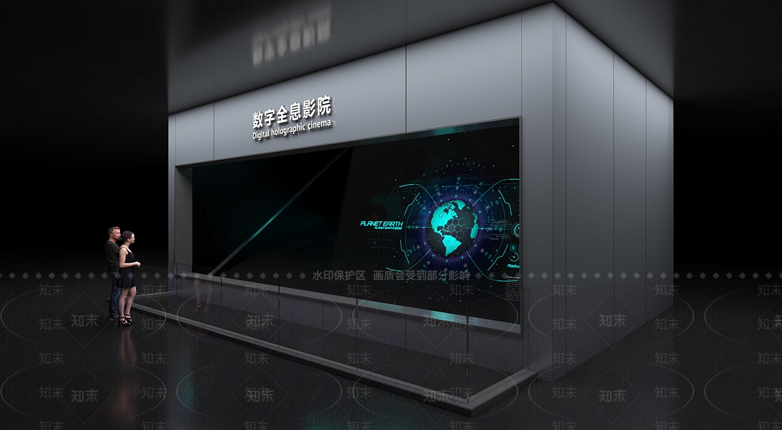 展厅3D模型下载【ID:1159413517】