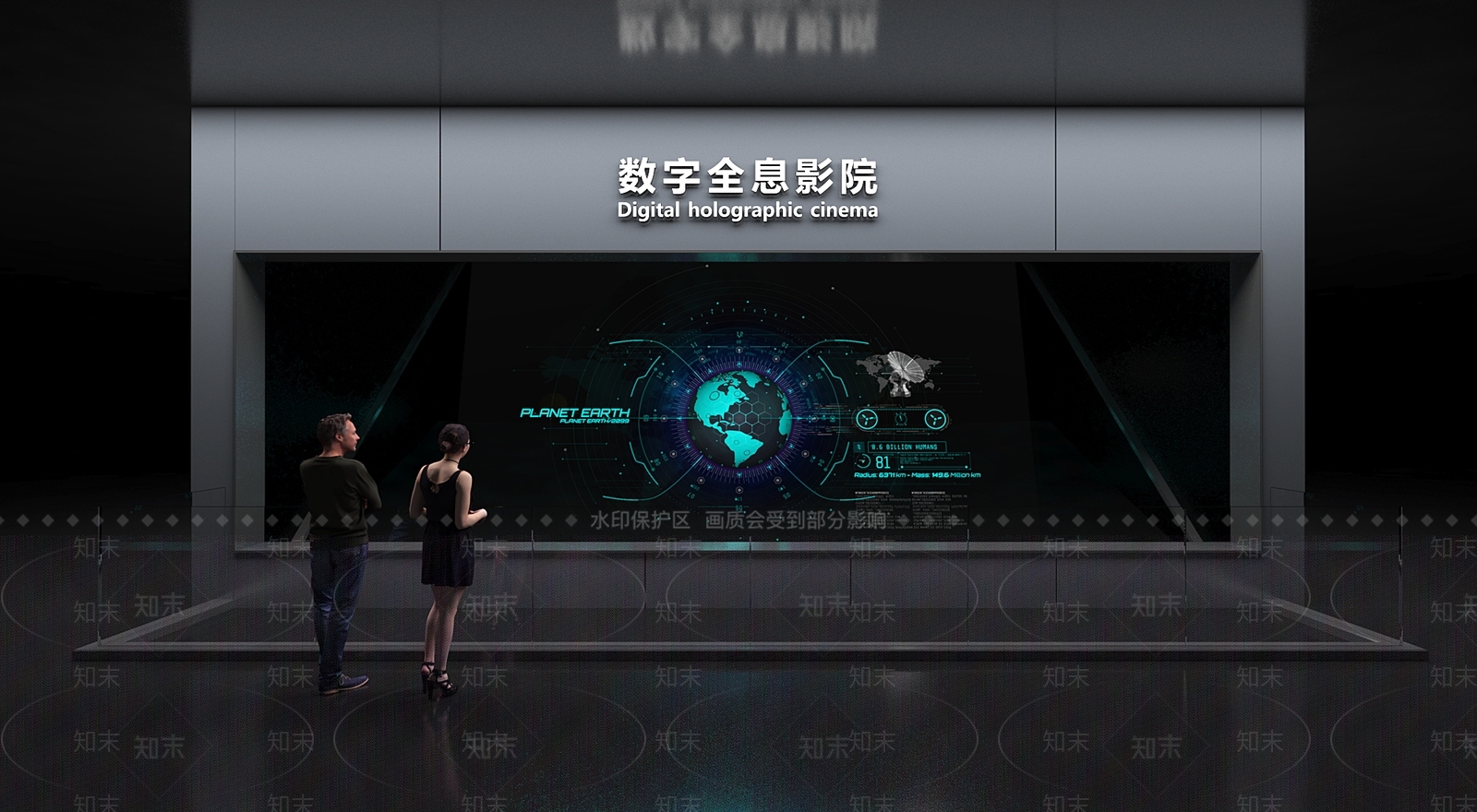 展厅3D模型下载【ID:1159413517】