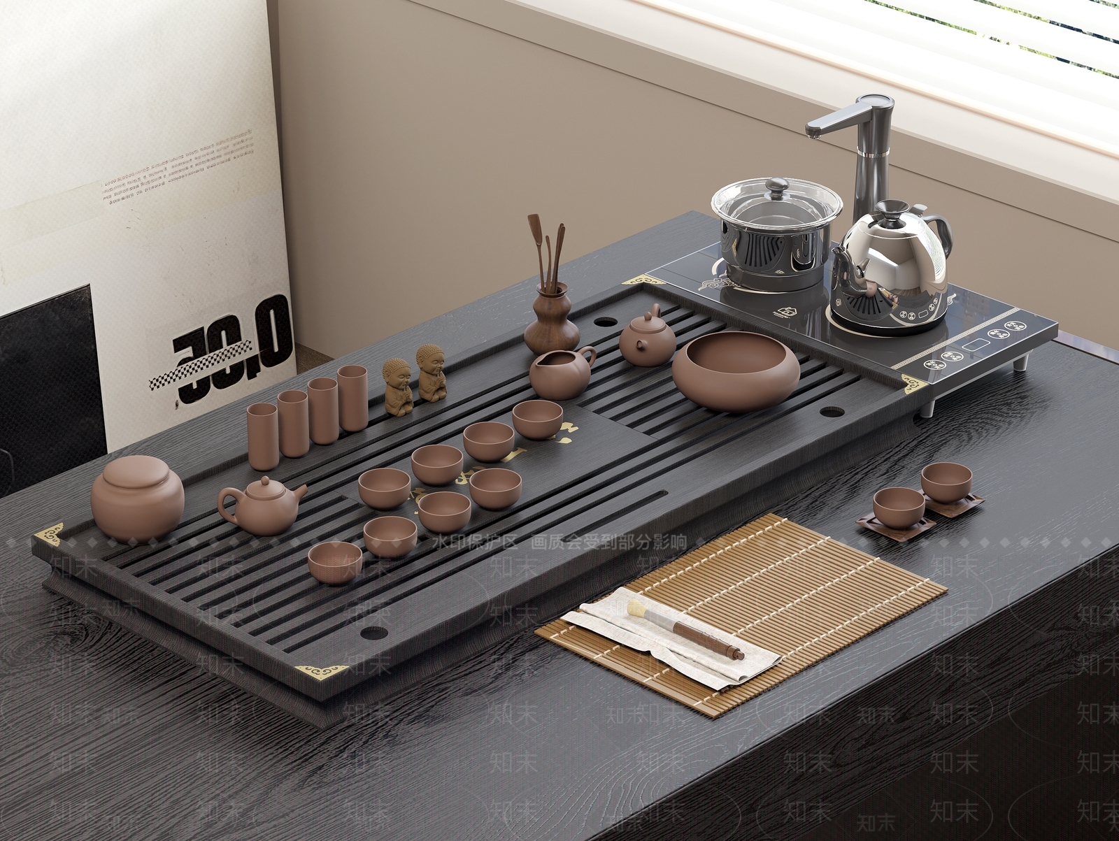 茶具SU模型下载【ID:1159423508】
