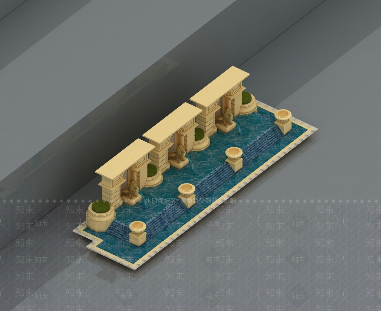 摆件场景3D模型下载【ID:1159423686】